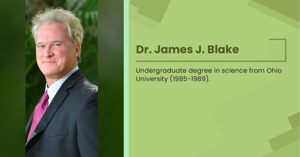 Dr. James J. Blake headshots