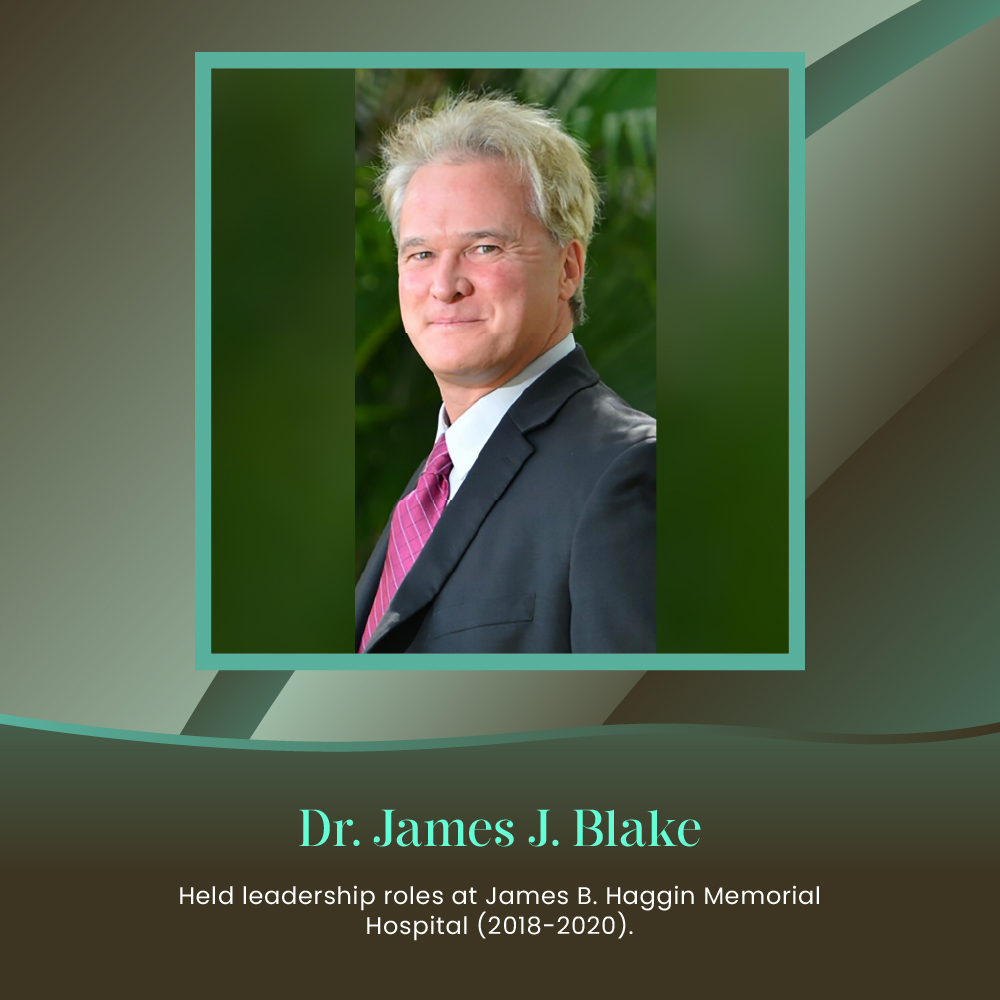 headshot of Dr. James J. Blake